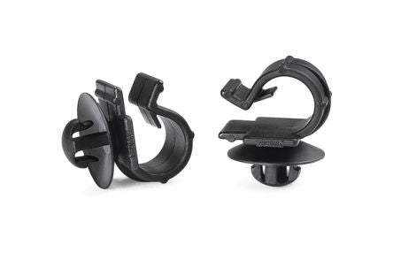 HellermannTyton Black Nylon cable clip, 6.7mm Max. Bundle [151-01844]; 440-670
