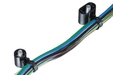 HellermannTyton Cable Tie, 161mm x 4.7 mm, Black Nylon, Pk-500 [157-00252]; 440-729