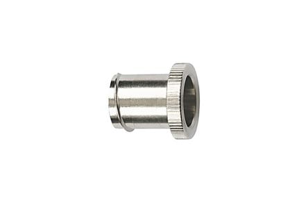 HellermannTyton End Insert, Conduit Fitting, 40mm Nominal Size, Nickel Plated Brass, Metal IP65 rating [166-31806]; 440-779