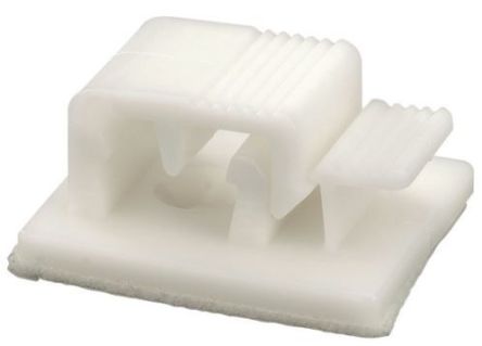HellermannTyton Natural Nylon cable clip, 3.3mm Max. Bundle [150-11294]; 440-808