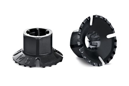 HellermannTyton Black Cable Tie Mount [150-51910]; 440-812