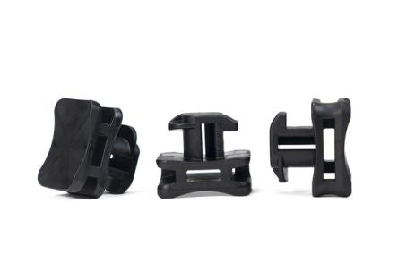 HellermannTyton Black Cable Tie Mount 22.5 mm x 17.5mm, 8mm Max. Cable Tie Width [151-02858]; 440-840