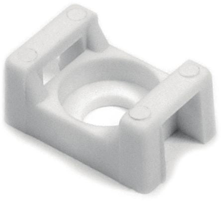 HellermannTyton White Cable Tie Mount 15.5 mm x 21.8mm, 7.9mm Max. Cable Tie Width [151-30605]; 440-857