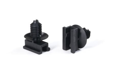 HellermannTyton Black Nylon connection clip, 7mm Max. Bundle [155-03800]; 440-866