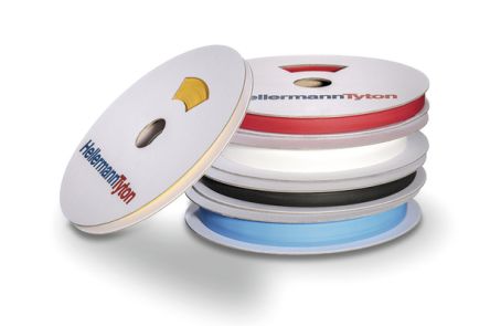 HellermannTyton TCGT Heat Shrink Cable Marker, White, Pre-printed "Continuous Tube", 6 → 18mm Cable, for [553-31851]; 440-882