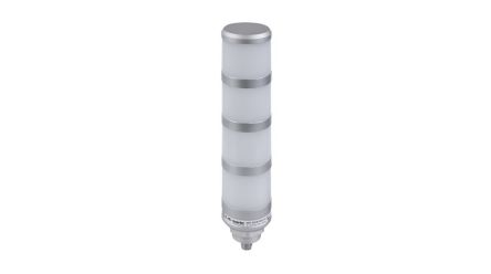 Di-Soric SBT Series Blue, Green, Orange, Red, White, Yellow Signal Tower, 4 Lights, 18 → 30 V, Thread Mount [SBT-RGB-R50-4S-B5]; 441-211