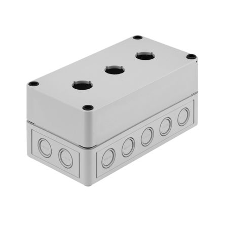 EAO 704.9 Series Grey Plastic General Purpose Enclosure, IP66, 180 x 94 x 81 [704.945.3]; 441-418