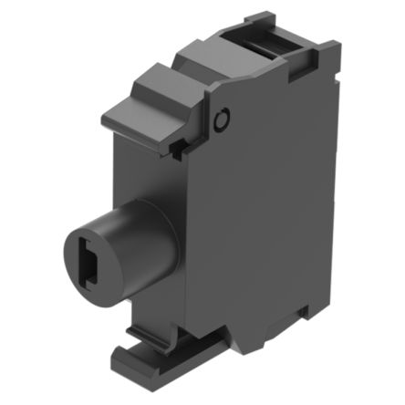 EAO Series 45 Series Lighting Unit for Use with Push Button Contact Block, 24, Amber Light, Screw Terminal [45-320.1F16]; 441-497