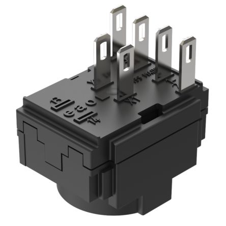 EAO Series 61 Series Illuminated Push Button Switch, Snap Action, Plug In, 1 NC / 1 NO, 250 [61-8574.12]; 441-664