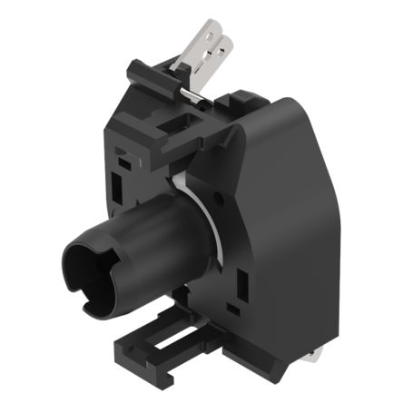 EAO 704.9 Series Contact & Light Block for Use with Push Button Contact Block, Plug In Terminal [704.951.1]; 441-891