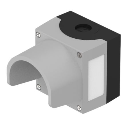 EAO 45-42 Series Grey Metal General Purpose Enclosure, IP67, IP69K, 89.4 x 85 x 64 [45-420.2803]; 441-984
