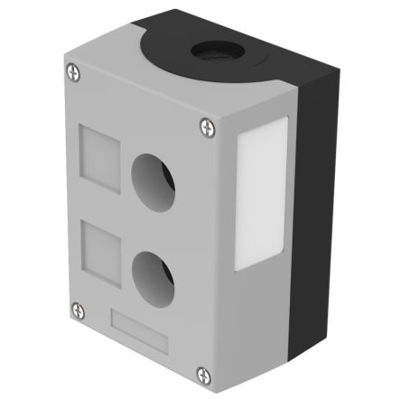 EAO 45-44 Series Grey Metal General Purpose Enclosure, IP67, IP69K, 118 x 85 x 64 [45-440.2803]; 441-989