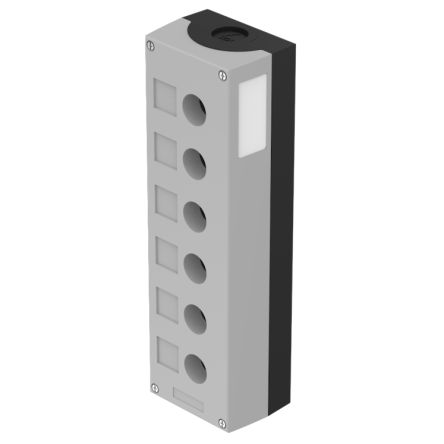 EAO 45-47 Series Grey Plastic General Purpose Enclosure, IP67, IP69K, 280 x 85 x 64 [45-470.1802]; 441-996