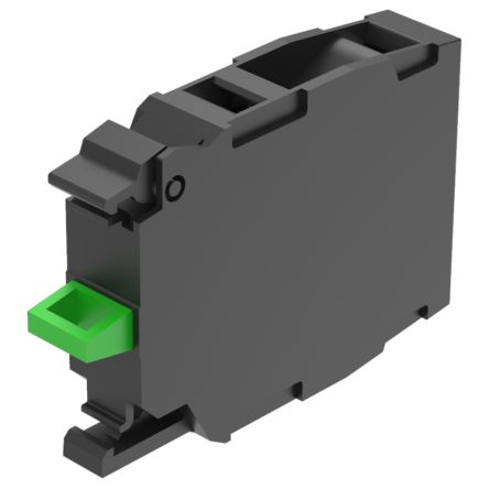 EAO Series 45 Series Push Button Switch, Slow Make, Front, DPST, 500, IP20, IP40 [45-313.1Z10]; 442-214