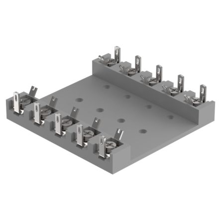 EAO, Series 02 Terminal Plate Empty for use with Fitting With Series Resistors [02-912.3]; 442-339