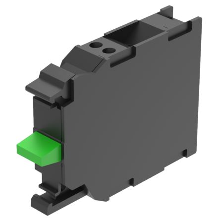 EAO Series 45 Series Push Button Switch, Slow Make, Front, DPST, 500, IP20, IP40 [45-313.1Z40]; 442-387