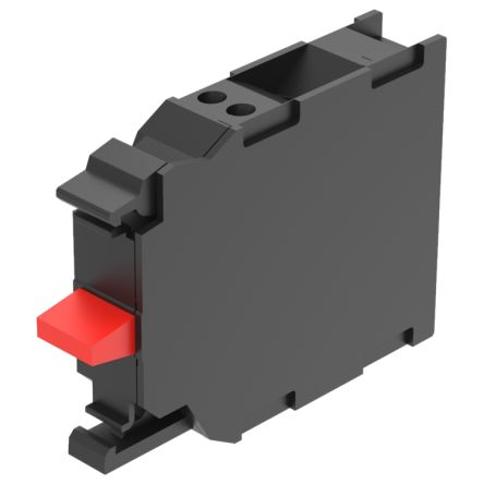 EAO Series 45 Series Push Button Switch, Slow Make, Front, DPST, 500, IP20, IP40 [45-314.1Z40]; 442-392