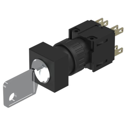 EAO Pushbutton Actuator for Use with Switching Devices [51-384.F22DF]; 442-871