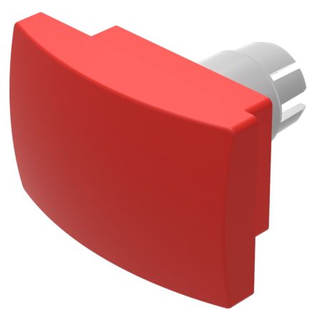 EAO Red Push Button Cap for Use with Push Button, 35 x 23 [22-930.2]; 443-102
