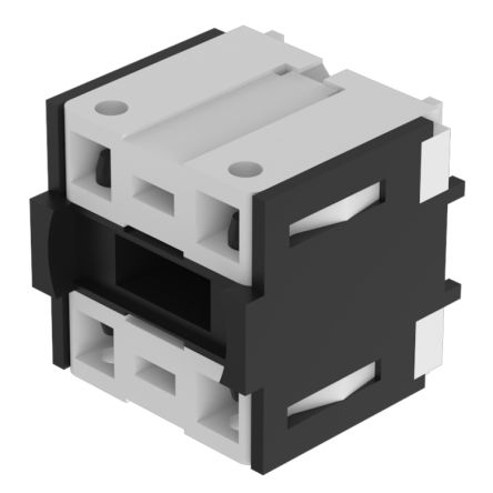 EAO 71-67 Series Light Block for Use with Push Button Contact Block, 1 NC + 1 NO, 2 NC + 2 NO [71-670.006]; 443-239