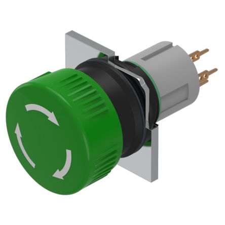 EAO Pushbutton Actuator for Use with Switching Devices [51-252.0265]; 443-339