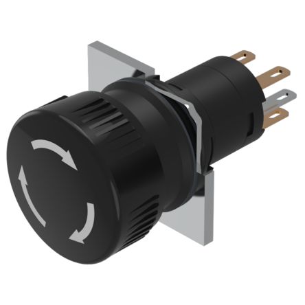 EAO Pushbutton Actuator for Use with Switching Devices [51-253.0220]; 443-342