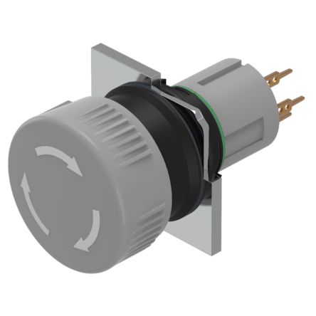 EAO Pushbutton Actuator for Use with Switching Devices [51-253.0268]; 443-350