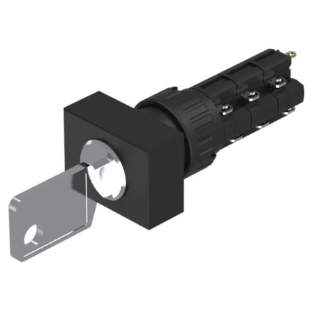 EAO Pushbutton Actuator for Use with Switching Devices [51-297.025D2F]; 443-518
