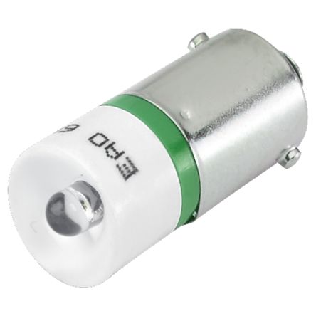 EAO Green Push Button LED for Use with 10 Series [10-4H22.1035P]; 443-571