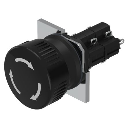 EAO Pushbutton Actuator for Use with Switching Devices [51-259.0250]; 443-644