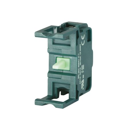 EAO Series 46 Series Push Button Switch, Slow Make, Screw Mount, 1 NO, 600, IP20 [46-311.1X10]; 443-843