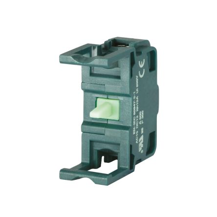 EAO Series 46 Series Push Button Switch, Slow Make, Screw Mount, 1 NO, 600, IP20 [46-31H.1Z10]; 443-844