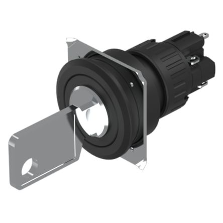 EAO Pushbutton Actuator for Use with Switching Devices [51-135.025D2F]; 443-865
