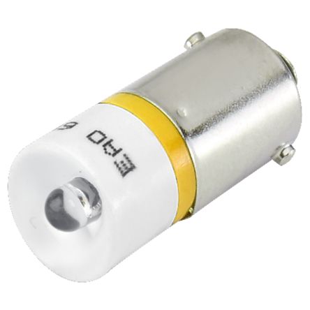 EAO Yellow Push Button LED for Use with 10 Series [10-2519.1054]; 443-948