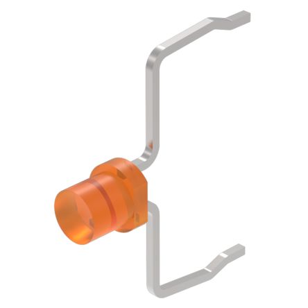 EAO Amber Push Button LED for Use with 10 Series [10-2601.3173S]; 443-960