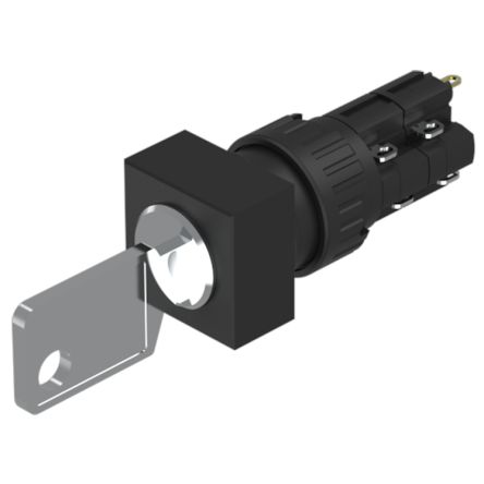 EAO Pushbutton Actuator for Use with Switching Devices [51-156.025D2F]; 444-033