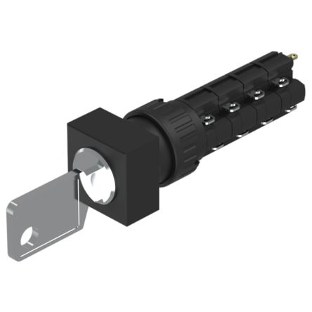 EAO Pushbutton Actuator for Use with Switching Devices [51-158.025D2F]; 444-042