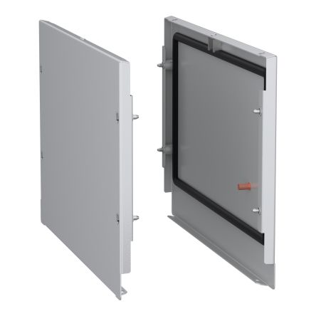 Schneider Electric PanelSeT SFN Accessoires Series RAL 7035 Grey Steel Side Panel, 300mm H, 500mm W, 500mm D, for Use [NSYSPBCN35]; 444-135