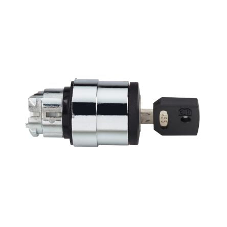 Schneider Electric Harmony Series 3 Position Selector Switch Head, 22mm Cutout, Black Handle [ZB4BG3K4241A]; 444-165