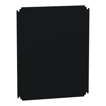 Schneider Electric PanelSeT Series RAL 9005 Bakelite Mounting Plate, 1000mm H, 1.2m W for Use with CRN, Panelset S3D [NSYMB65]; 444-225