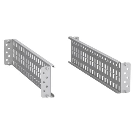 Schneider Electric PanelSeT Series Steel Cross Rail, 600mm W, 90mm H, 12mm D For Use With Panelset SF, SM [NSYSICR9060]; 444-248