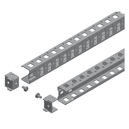 Schneider Electric PanelSeT Series Steel Cross Rail, 40mm W, 900mm H, 27mm D For Use With Panelset SF, SFX, SM, SMX [NSYSUCR4090]; 444-250