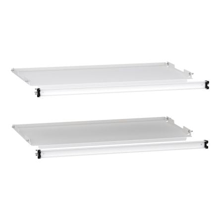 Schneider Electric PanelSeT SFN Accessoires Series Steel Mounting Plate, 2000mm H, 800mm W for Use with Panelset [NSYMTRN84]; 444-259