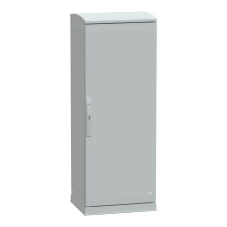 Schneider Electric PanelSeT Series Fibreglass Reinforced Polyester Double-Door-Door Floor Standing Enclosure, Plain [NSYPHDZT1254P]; 444-329
