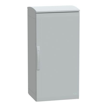 Schneider Electric PanelSeT Series Fibreglass Reinforced Polyester Single-Door-Door Floor Standing Enclosure, Plain [NSYPLAT1054G]; 444-364