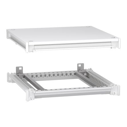 Schneider Electric PrismaSeT HD Series RAL 9003 Steel Framework Kit, 2000mm H, 500mm D, 500mm L For Use With Prismaset [NSYSFNC55ED]; 444-452