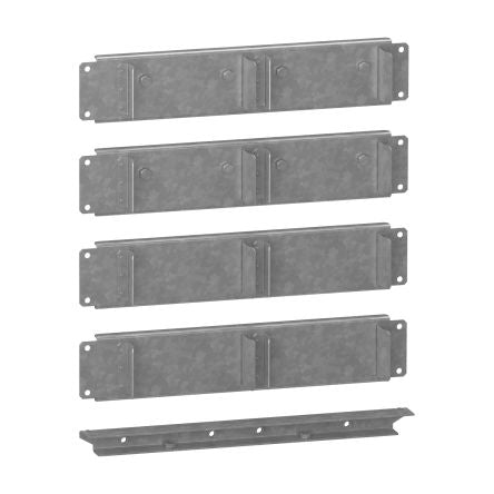 Schneider Electric Altivar Series Steel Mounting Plate, 210mm H, 410mm W for Use with Altivar Process Modular [VW3A99ACFCB01]; 444-460