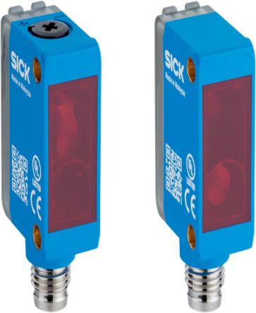 SICK Photoelectric Sensor, Rectangular Sensor, 350 mm Detection Range [GSE6SP-22A1217EZZZZ1ZZZZZZZZZ1 / 1135346]; 444-777