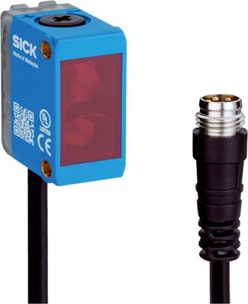 SICK Photoelectric Sensor, Cylindrical Sensor, 15 m Detection Range [GTB6SP-31A1116EZZZZ1ZZZZZZZZZ1 / 1141181]; 444-811