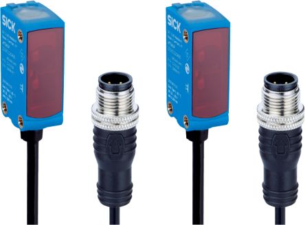 SICK Through Beam Photoelectric Sensor, Rectangular Sensor, 12 m Detection Range IO-LINK [WSE4SP-84161100A00Z2ZZZZZZZZZ1 / 1140390]; 444-852